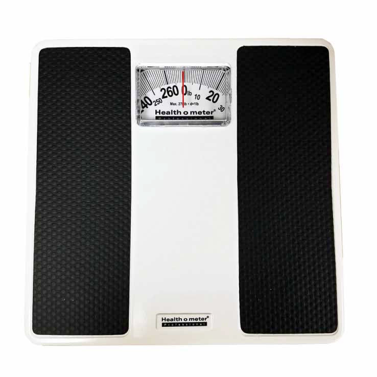 Health o meter 100LB Mechanical Floor Scale  Pack of 3