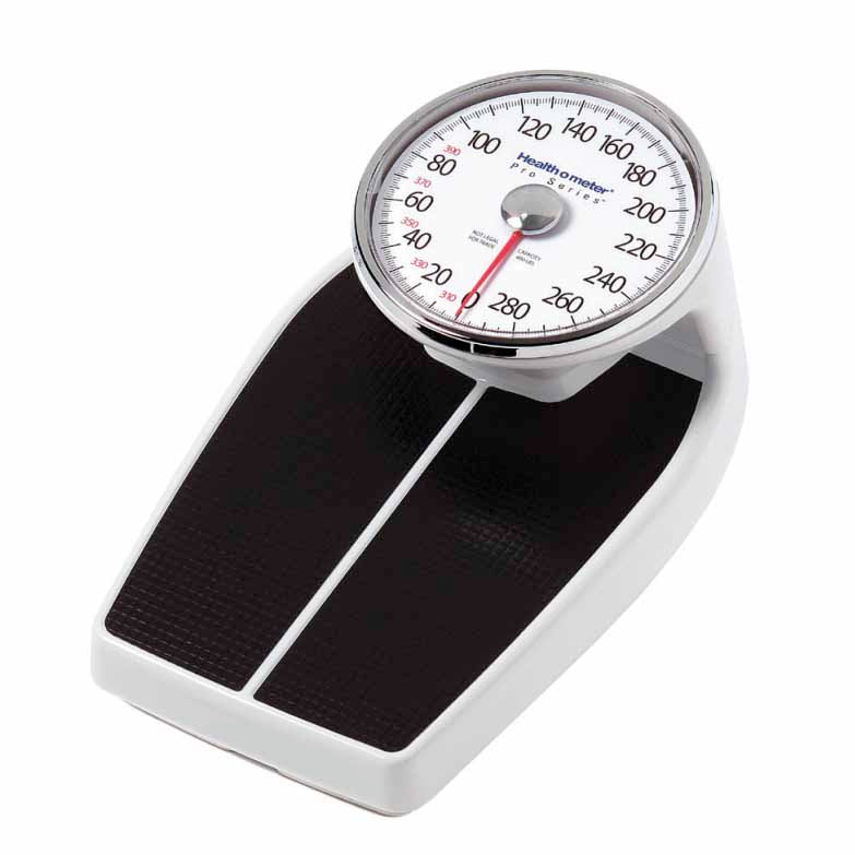 Health o meter 160LB Mechanical Floor Scale  Single