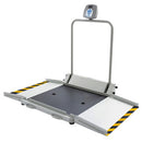 Health o meter 2620KL Digital Wheelchair Dual Ramp Scale - Side Angle