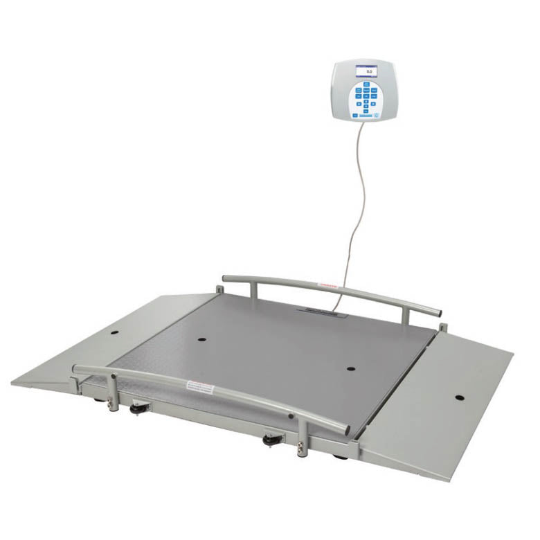 Health o meter 2650 Digital Wheelchair Dual Ramp Scale  Pounds or Kilograms; Wireless enabled