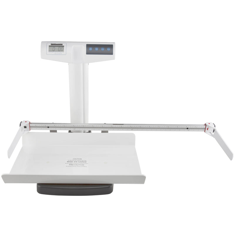 Health o meter 522 Digital Pediatric Tray Scale with Mechanical Height Rod