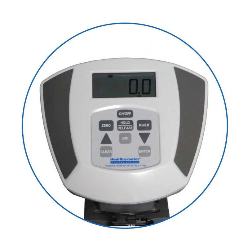 Health o meter 599KL Heavy Duty Waist High Digital Scale 