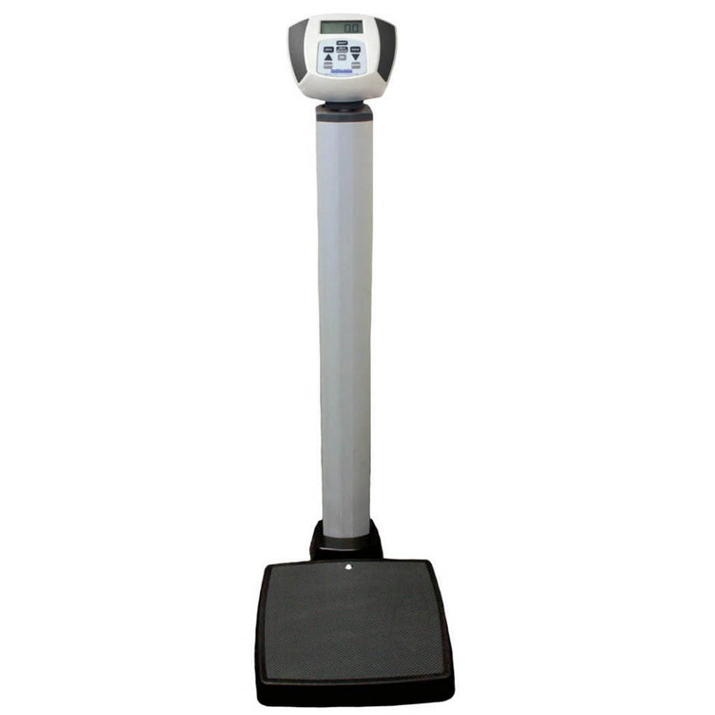 Health o meter 599KL Heavy Duty Waist High Digital Scale  Scale with Height Rod
