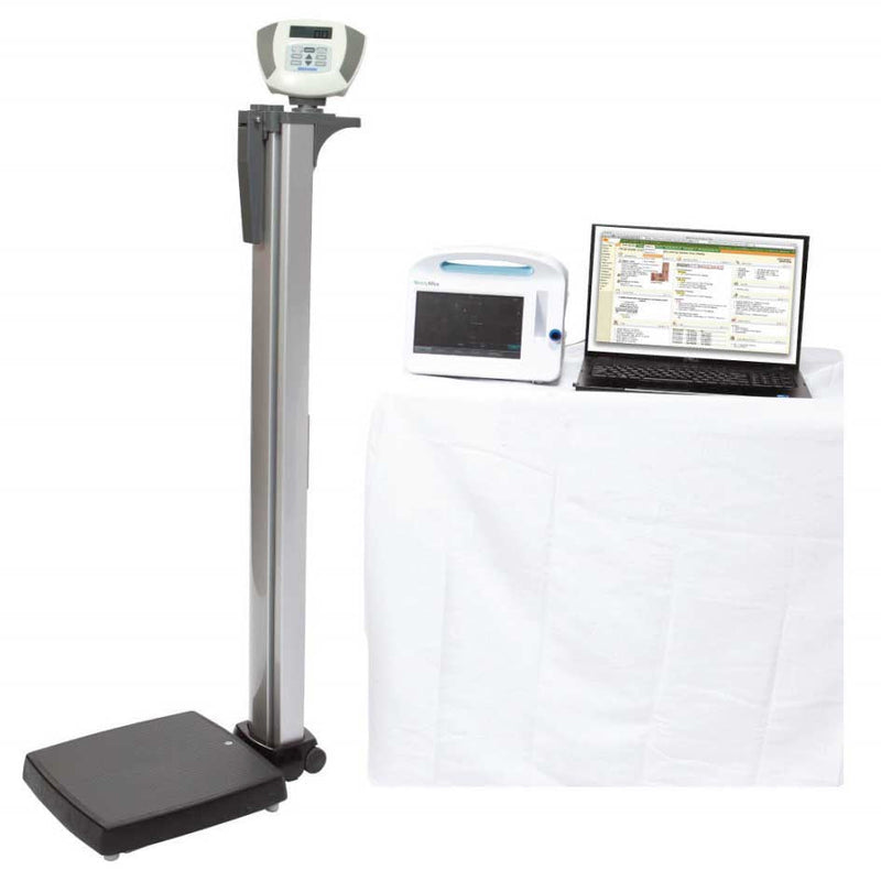 Health o meter ELEVATE EMRscale Digital Eye Level Scale  Connectivity Kit for Welch Allyn LXI Monitor