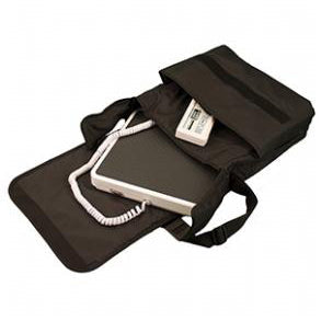 Health o meter Floor Scales Carrying Case in use