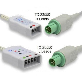 Hellige ECG Trunk Cable  5 Leads