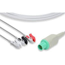Hellige One Piece ECG Cable  5 Leads Clip