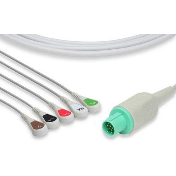 Hellige One Piece ECG Cable 