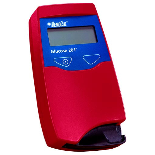HemoCue America HemoCue Glucose 201 Analyzer  Analyzer with 201 Microcuvettes (50/Box), Eurotol