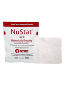 GAUZE PAD HEMOSTATIC NUSTAT4INX4IN (DROP)