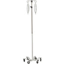 HK Surgical IV Pole with IV bags