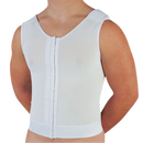 HK Surgical Maximum Male Compression Vest - White