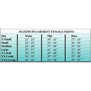 HK Surgical Maximum Garment Female Sizing