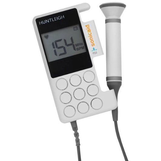 Huntleigh Sonicaid FD3 Waterproof Rate Display Doppler - With Probe Out