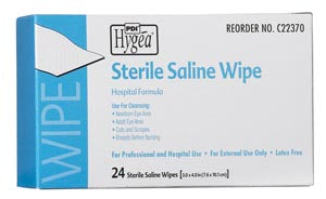 SALINE TOWELETTE W/O BZK ST24PK/BX 24BX/CS