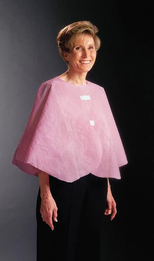 Graham Medical Examination Ponchos  Poncho, Mauve, 48" x 23", 25/cs