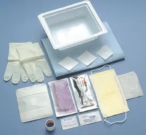 TRAY DRESSING CHANGE CENTRALLINE W/ISO ALCOHOL ST 20/CS