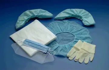 KIT STAFF PROTECT DLX FULLBACKGOWN WH 20/CS