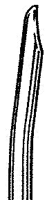 Busse Uterine Curettes  Uterine Curette, 11mm Curved, Regular Tip, Sterile