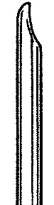 Busse Uterine Curettes  Uterine Curette, 12mm Straight, Regular Tip, Steri