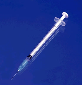 Exel Corporation Exel Tb Tuberculin Syringes With Luer Slip  Tuberculin Syringe, 1cc with Needle, 25G x 1", Low