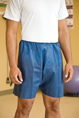 Graham Medical Medishorts Exam Shorts  Large/ X-Large, 22"- 48" Waist, 50/cs (80 cs/plt)