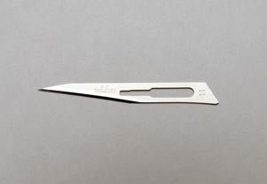 Aspen Surgical Bard-Parker Safetylock Carbon Steel Blades With Rib-Back Design 