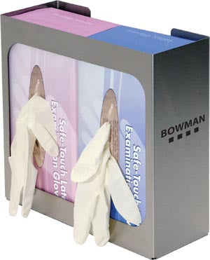 Marketlab Bowman Double Glove Dispensers  Dispenser, Double, Holds Two Boxes of Gloves, Two-