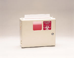 Plasti Wall Mounted Sharps Disposal System  Accessories-Locking-Wall-Cabinet-2-cs