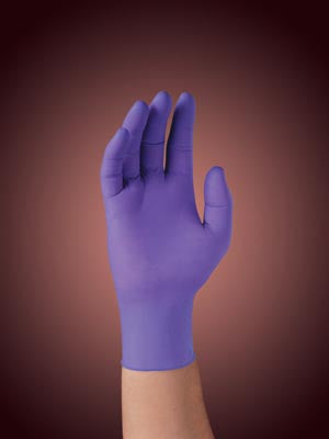 GLOVE NITRILE PF PURP SM 100/BX10BX/CS