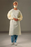 Halyard Control Cover Gown  Gown, Yellow, X-Large, 100/cs