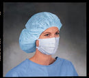 Halyard Standard Face Masks  Soft Touch II Surgical Mask, Blue, 50/pkg, 6 pkg/c