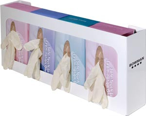 Marketlab Bowman Glove Box Dispensers  e Box Dispenser, Quad, Holds Four Boxes of Gloves,