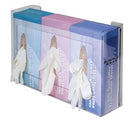 Marketlab Bowman Triple Glove Dispensers  Triple , Holds Three Boxes of Gloves, Two-Way Keyh