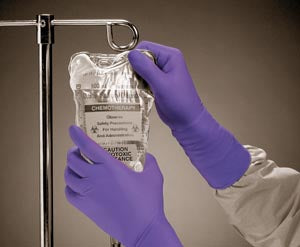 Halyard Purple Nitrile-Xtra Exam Gloves 