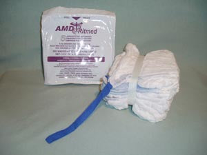 Amd-Medicom Amd Medicom Laparotomy Sponges  Sponge, 18" x 18", 4-Ply, Prewashed, 5/pk, 40 pk/c