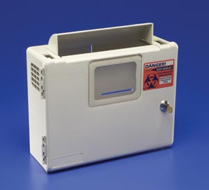 Cardinal Health In-Room System Wall Enclosures & Glove Boxes  Wall Enclosure, 5 Qt, Window, 5/cs