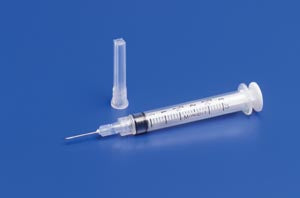 Cardinal Health Monoject Softpack 3ml Syringes  3mL, 25G x 5/8", 100/bx, 8bx/cs