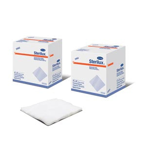 Hartmann Usa, Inc. Hartmann Usa Sterilux Premium Gauze Sponges  Sponge, 4" x 4", Sterile 2s, 12-Ply, 25/bx, 24 bx/