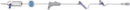 Amsino International, Inc. Amsino Amsafe Iv Administration Sets  IV Admin Set, 10 Drops Per mL, 83" Length, 17 mL P