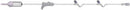 Amsino International, Inc. Amsino Amsafe Iv Administration Sets  IV Admin Set, 15 Drops Per mL, 96" Length, 19 mL P