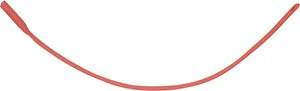 Amsino International, Inc. Amsino Amsure Urethral Red Rubber Catheter  Catheter, 22FR, 100/bx