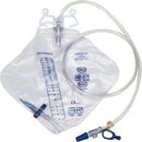Amsino International, Inc. Amsino Amsure Urinary Drainage Bags  Bag, Diamond Shape, 2000mL, Bottom Draining, Unive