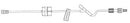 IV EXTENSION SET 20 W/1FLOWSAFE CONTRL 50/CS