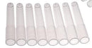 Simport Biotube Tubes  Strip of 8 Tubes, No Writing Surface, Non-Sterile,