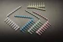 PCR REACTION STRIP/8 200ULTHIN W/CAP NATURAL 125/CS