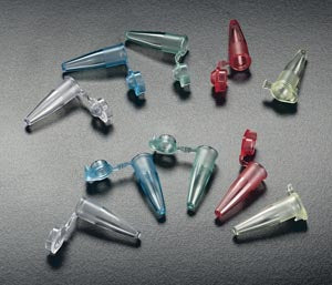 Simport Amplitube Pcr Reaction Tubes  Reaction Tube, 200ul Red, Dome Top & Contamination