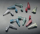 TUBE REACTION DOME TOP 200ULW/SNAP CAP BLU 1000/PK