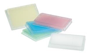 Simport Bioblock 384 Square Deep Well Plates  Well Plate, Flat Bottom, 120ul Capacity, Natural,