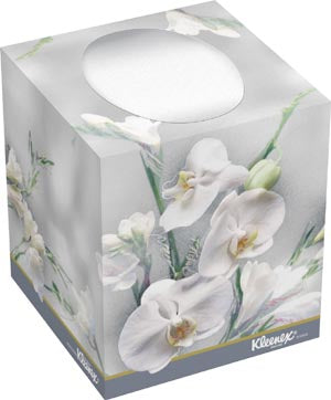 Kimberly-Clark Professional Kimberly-Clark Facial Tissue  Kleenex Boutique Facial Tissue, 8.4" x 8.6", White